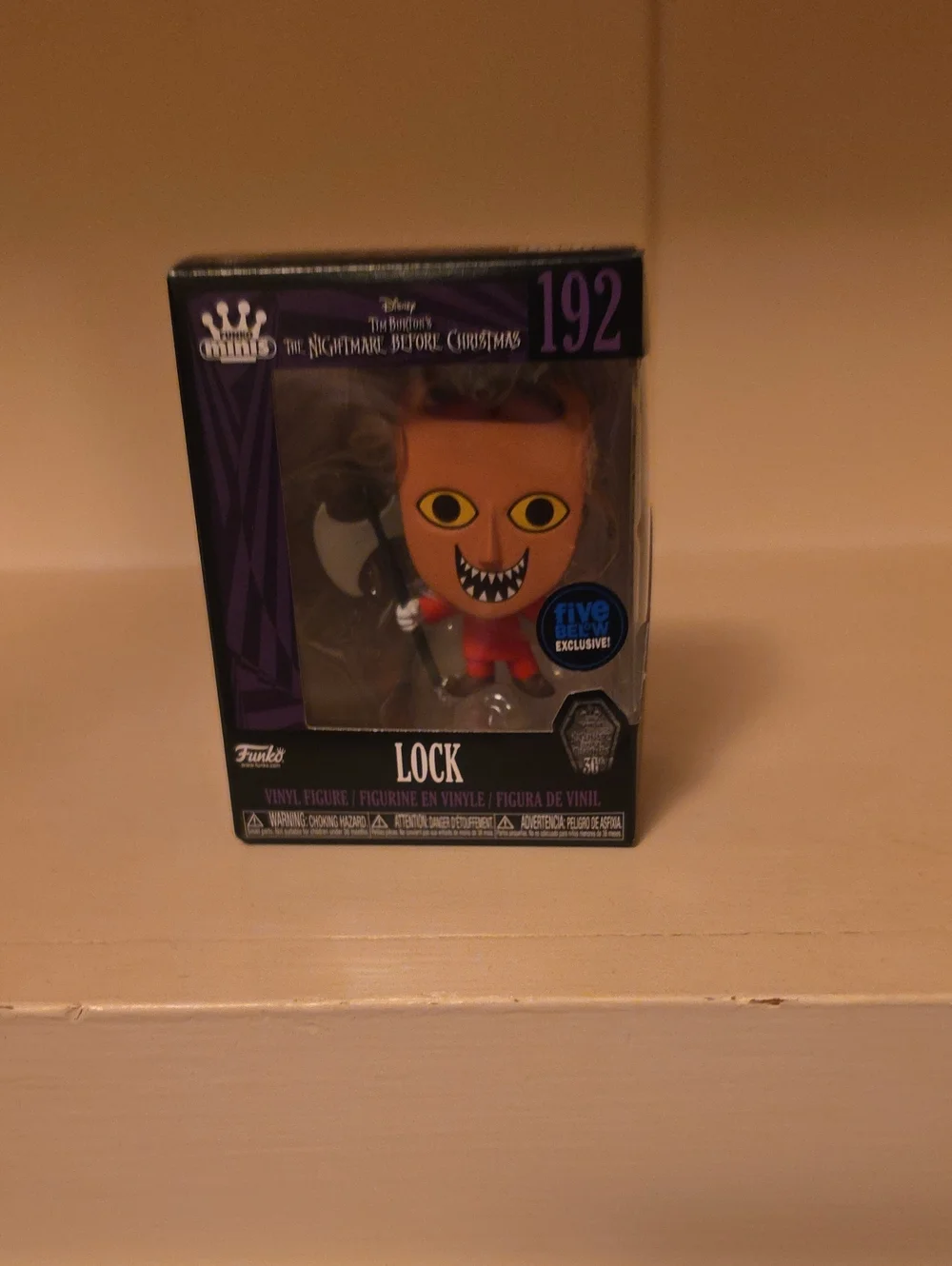 Funko Lock Vinyl Figure - Orange, Black & Yellow